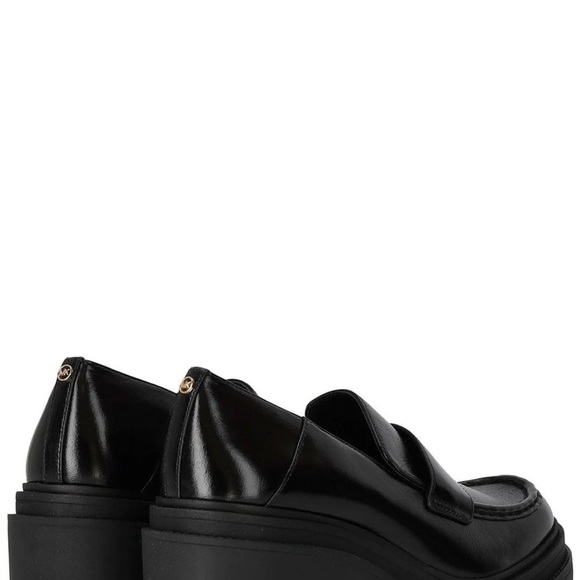 Michael Michael Kors Round Toe Block-Heel Loafers size 6.5M - Picture 4 of 17